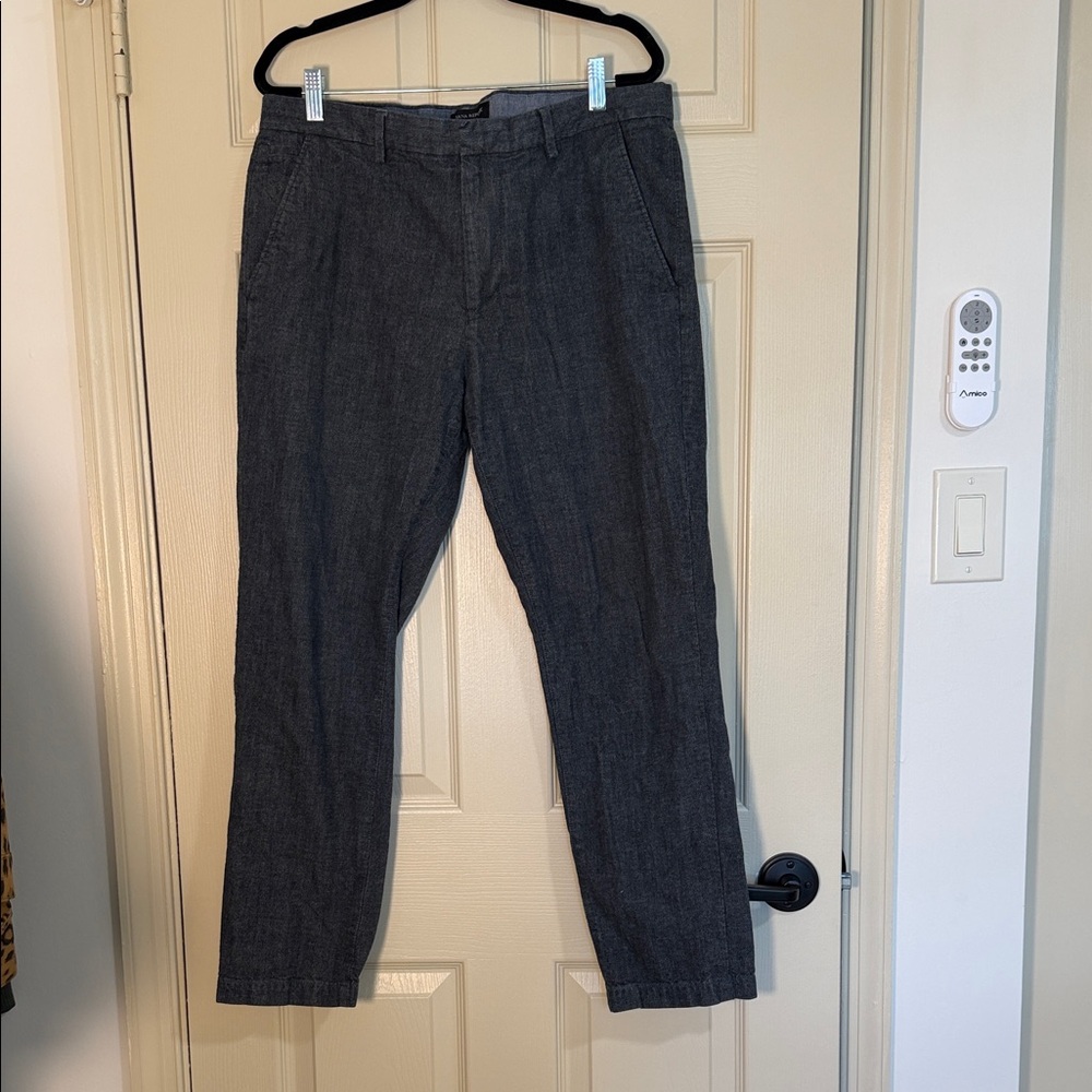 Banana Republic Dark Gray Kentfield Pants CJ04